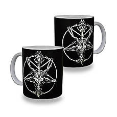 Чашка БАФОМЕТ (чорний фон)