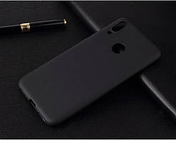 Чохол для Huawei Y7 2019 / Y7 Prime 2019 / DUB-LX1 силікон Soft Touch бампер чорний