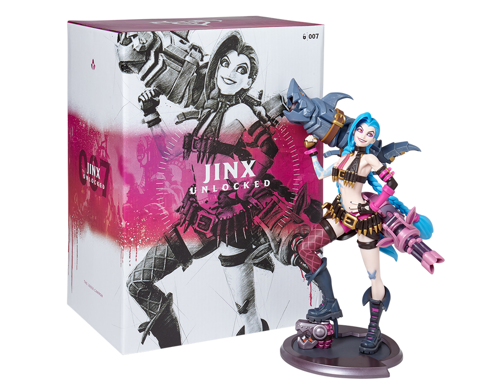 Статуетка Jinx Джинкс Ліга Легенд League of Legends 32 см LOL 22. 38