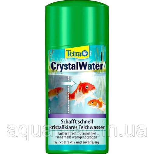 TetraPond Cryctal Water 1000 мл біопрепарат проти каламутної та зеленої води в ставку з рибами, кої, комі