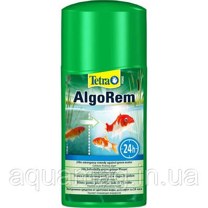 TetraPond AlgoRem 500 мл засіб проти каламутної, зеленої води в ставку з рибами, фото 2