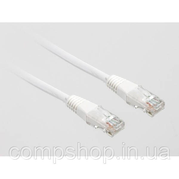 Патч корд Cablexpert PP12-1M білий