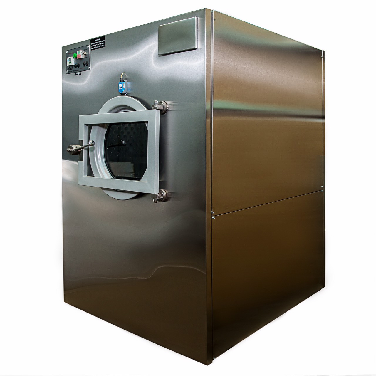 Промислова пральна машина СМ-А-25О (н/ж, з віджимом, без електричного нагрівання)