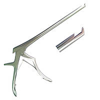 Кусачки кісткові для гемілкектомії через Ferris-Smith-Kerrison. Зігнутий вгору 40 градусів Довжина 20 см ширина 3 мм