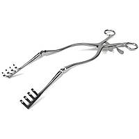 Ранорозширювач нейрохірургічний із гострими губками по Adson. Довжина 31 см, розведення дзеркал 180 мм, 4 зуби