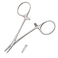 Затискач по Hartmann micro очний прямий по Hartmann micro. Довжина 8,4 см, робоча частина 12 мм