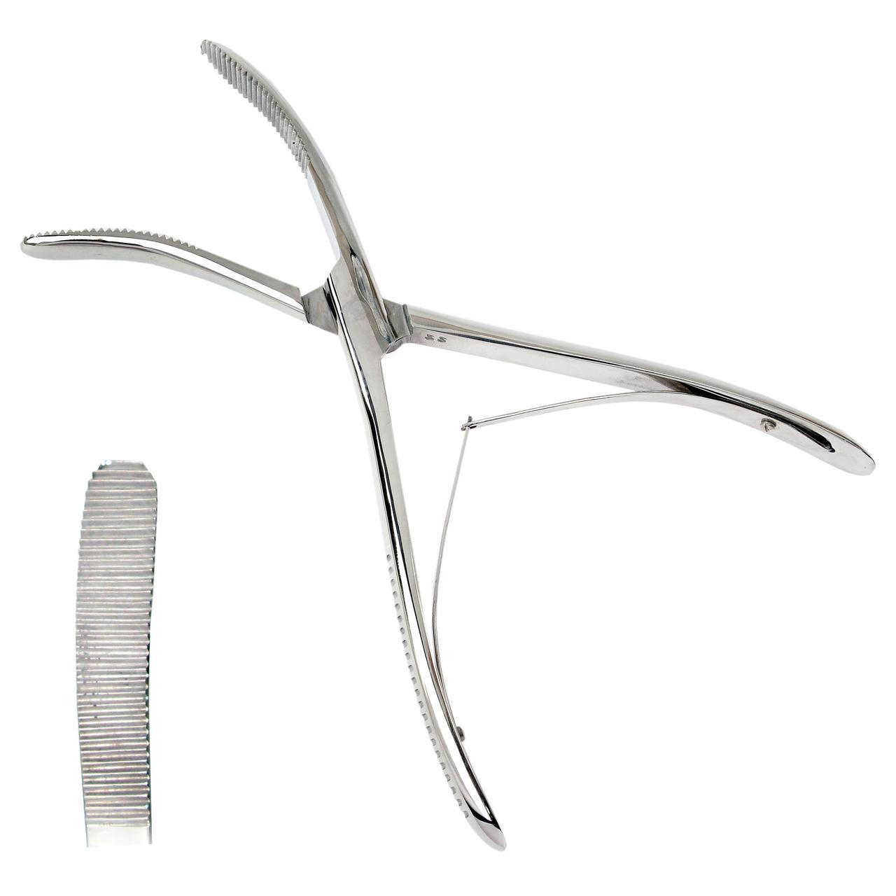 Щипці для відгинання країв гіпсових пов'язок з Wolff. Довжина 25 см, розміри робочої частини 80 х 15 мм, фото 1