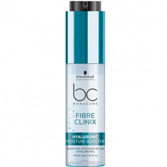 Концентрат для увлажнения сухих волос Schwarzkopf BC Fibre Clinix Hyaluronic Moister Booster, 45 мл - фото 1 - id-p962146651