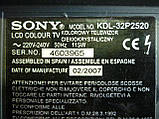 Запчастини до телевізора SONY KDL-32P2520 , фото 8