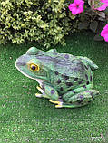 Садова фігура жаба   (висота 15 см ), фото 2