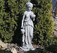 Садовая фигура скульптура для сада Дама с кувшином 29.5x27x85cm SS12157-16 статуя