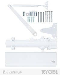 Дотягувач накладний Ryobi 4550 d-4550 white dc/da univ_arm en_2-7+ до_200кг 1600мм fire