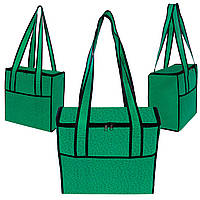 Термосумка Барельєф 16 літрів Зелений