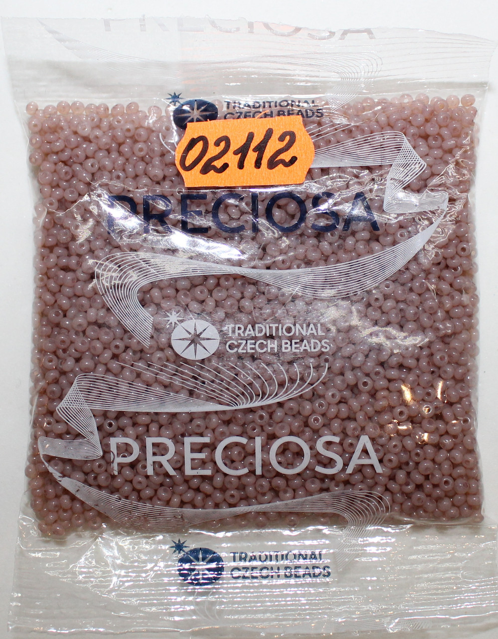 Бісер 10/0, No02112 темний беж (пач.50 грамів)