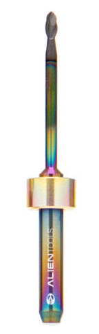Фреза для Yenadent по циркону з алмазним покриттям FLATCOAT™DIA 2х4х50мм AlienTools (Німеччина), фото 1