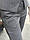 Костюм жіночий брючний із жилетом сірий, фото 9