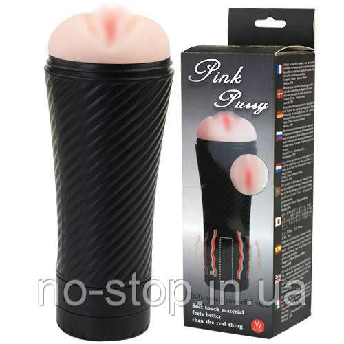 Мастурбатор Masturbator Cup - Vibration Pink Pussy, фото 1