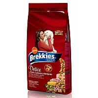 Сухий корм Брекіс для кішок Brekkies Cat Excel Delice Meat, курка, 20 кг