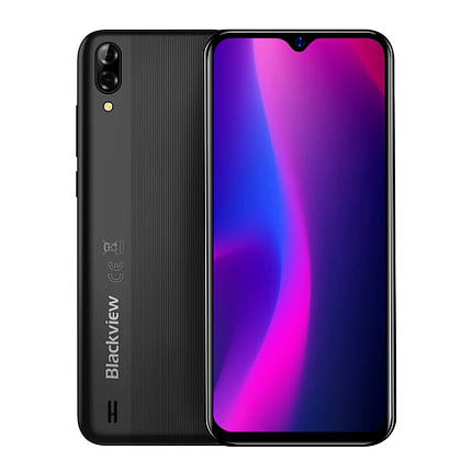 Смартфон Blackview A60 Black 6.1" 1280x600 1/16Гб 4080 мАч+чехол НОВИНКА, фото 1
