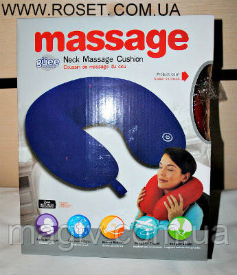 Подушка масажна Massage Pillow підголівник