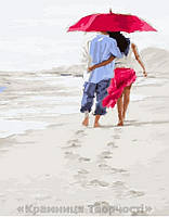Картина по номерам Brushme 40х50 Романтика на пляже (GX23590)