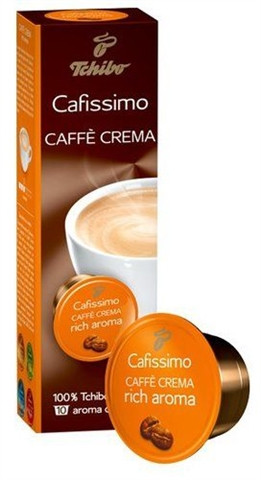 Кава в капсулах Tchibo Caffitaly Cafissimo Caffe Crema Rich Aroma 10 шт., Німеччина
