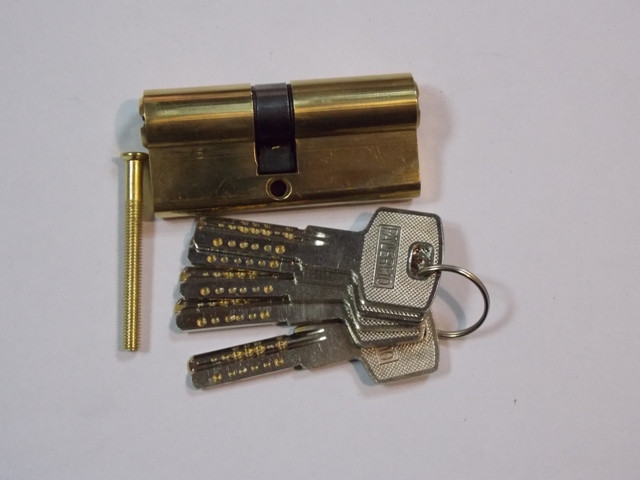 Циліндр Palermo M68 ключ/ключ (золото) (Palermo M68)