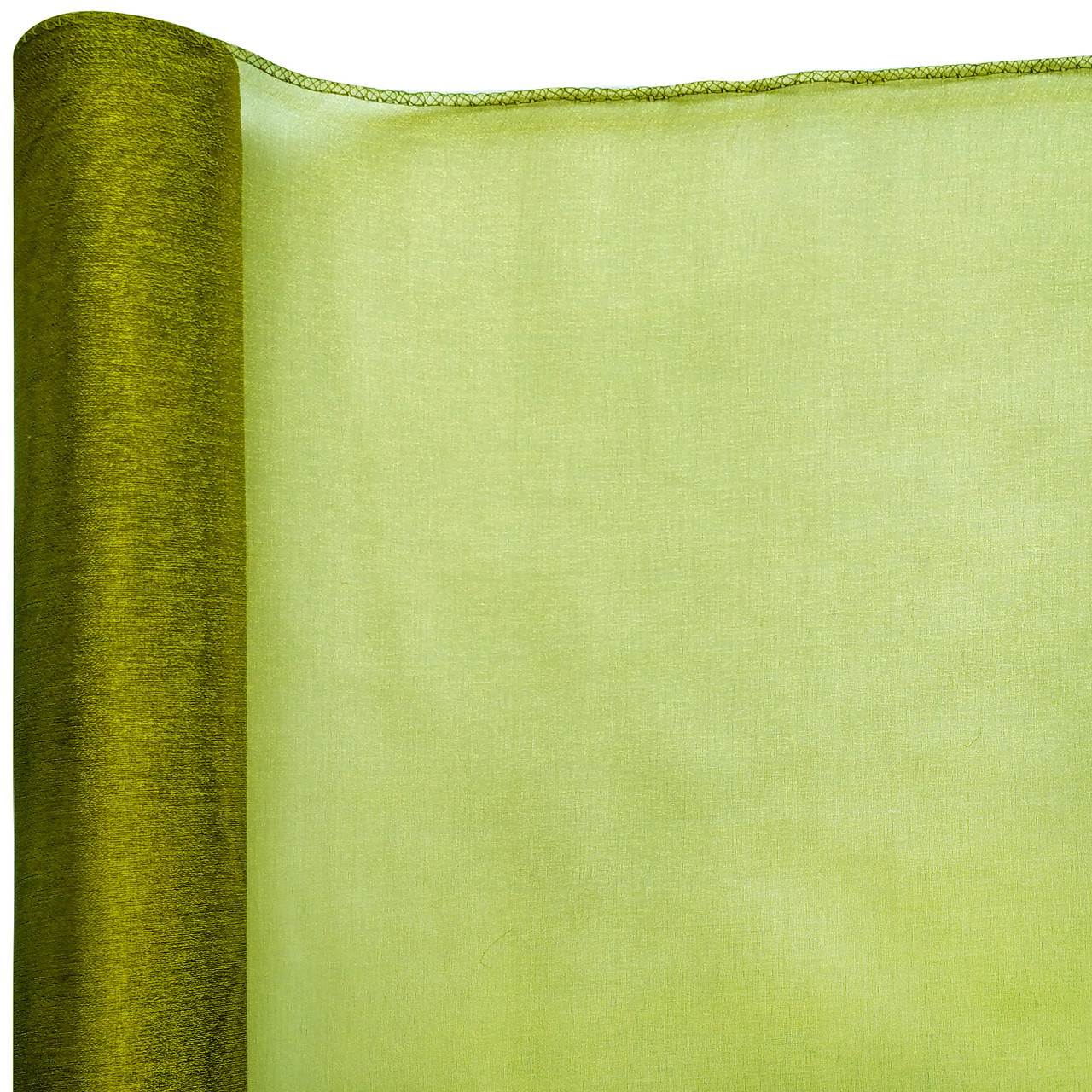 Органза хакі 40 см х 10ярдів, фото 1