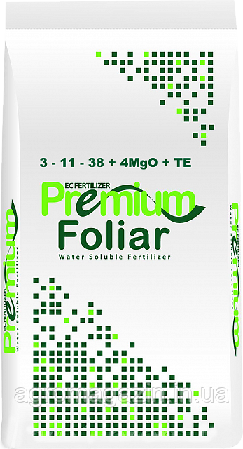 Premium foliar 3-11-38 + 4MgO + МЕ (2кг)