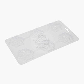 Блістерна форма для шоколаду — Сніжинки