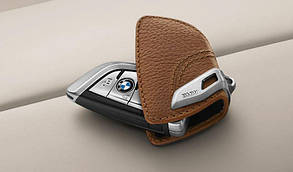 Футляр BMW для ключів, Brown (коричневий) шкіра оригінал (82292408818)