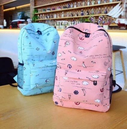 Рюкзаки з візерунком у корабочки, фото 1