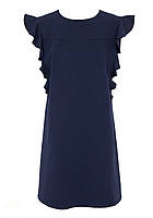 Платье школьное для девочки SLY 207/S/19 синее 128
