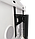 Скляна Тумба під ТВ з кронштейном Тайфун Black (1250х470х1250), фото 5