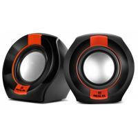 Акустична система REAL-EL S-50 black-red