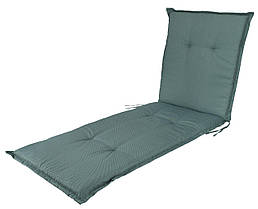 Матрац для шезлонга зелений.