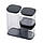 Набір ємностей для зберігання Joseph Joseph Podium 3-piece Storage Container Set 4(3+1) предмета 81072, фото 3