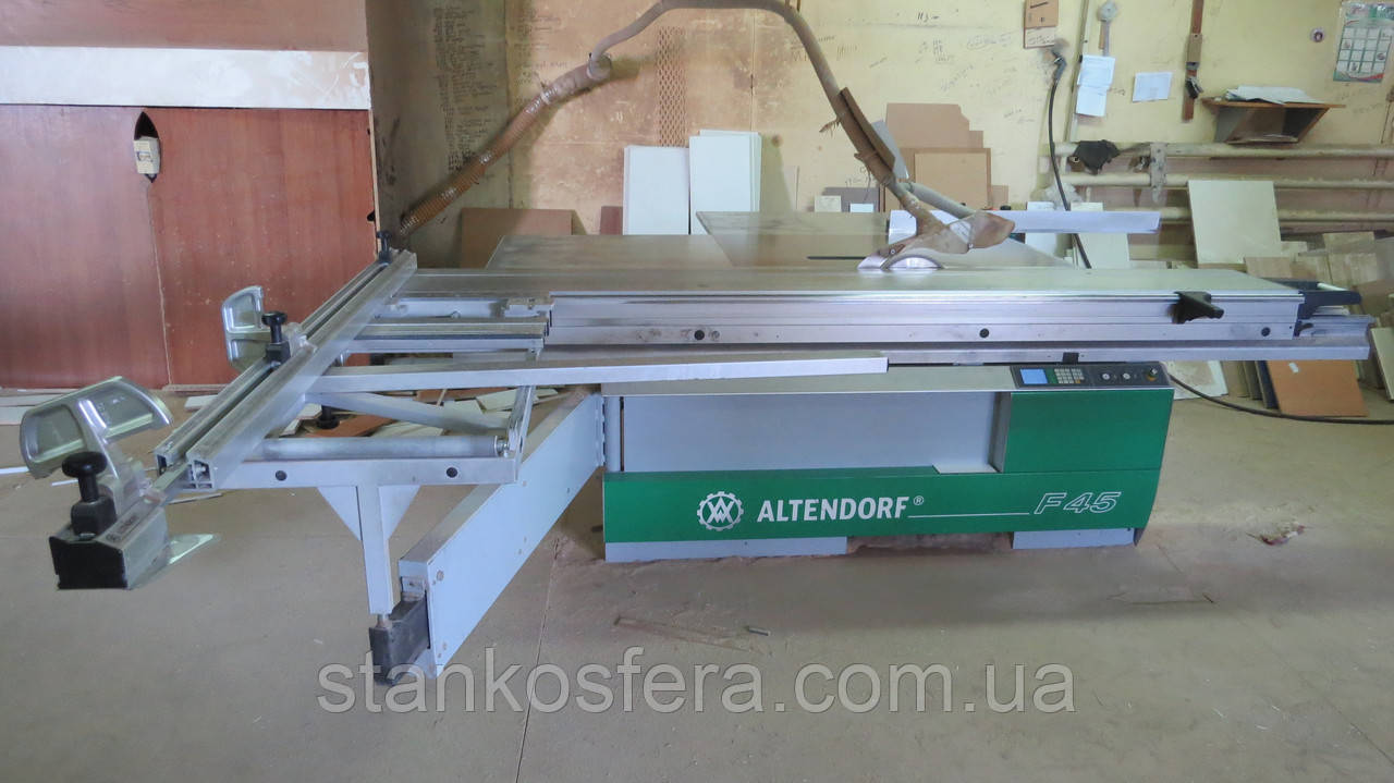 Форматний верстат Altendorf F45 бу 2008 р. для розкрою ДСП з головною пилкою до 500 мм