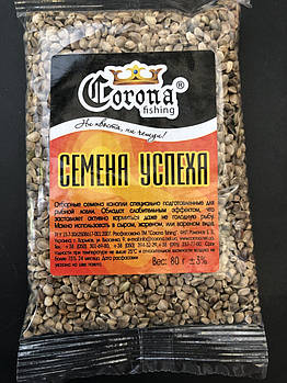 Насіння Успіху (зерна конопель) Corona 80g