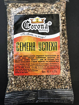 Насіння Успіху (зерна конопель) Corona 80g