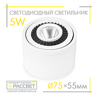 Светодиодный LED светильник Feron AL523 5W 4000K 360Lm акцентный поворотный