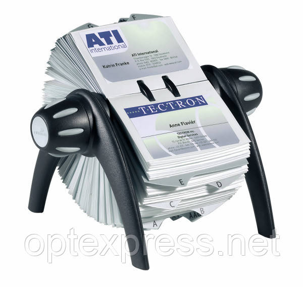 Візитниця настільна обертається VISIFIX FLIP VEGAS DURABLE 2417 01черная