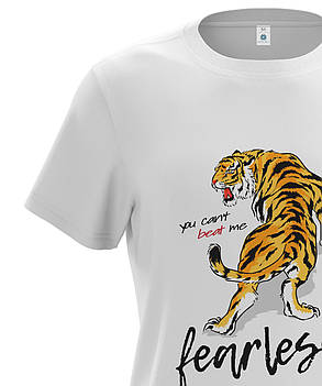 Футболка чоловіча Tiger біла, фото 2