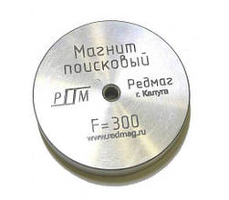 Пошуковий магнит " Редмаг F-300 кг, односторонній