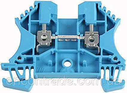 1020080000 З'єднувач на рейку WDU 2.5 BL WEIDMÜLLER, фото 1