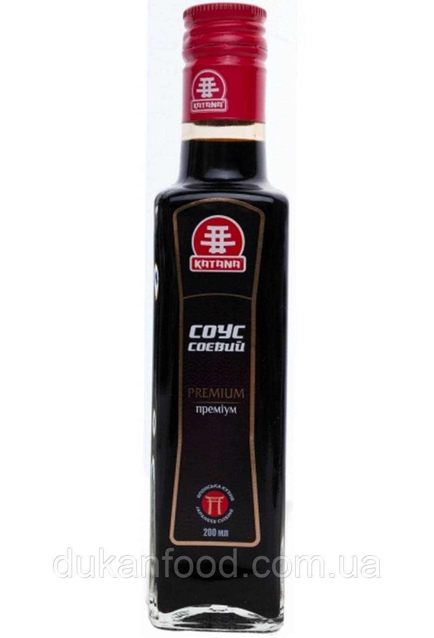 Соєвий соус без цукру Katana Premium, 200 мл