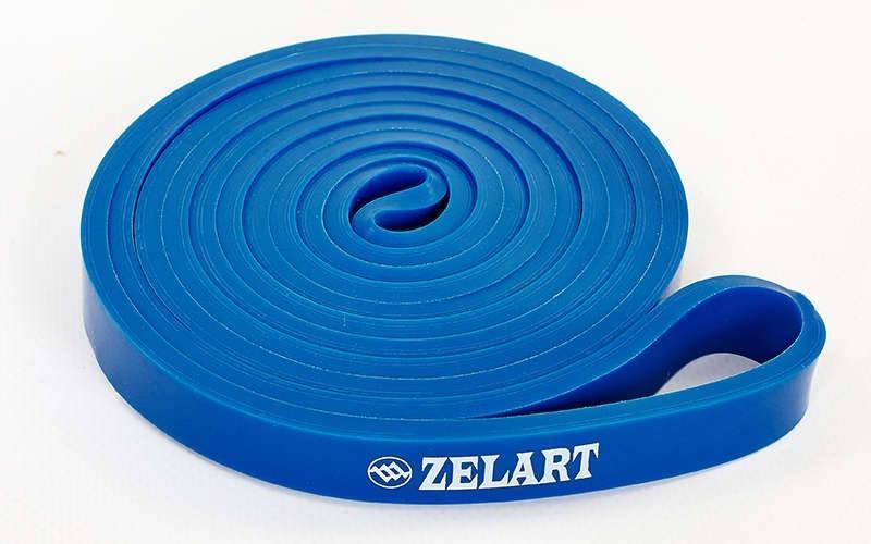 Гума для фітнесу та підтягувань Zelart Sport Power Bands 3917-B потужність XXS синій, фото 1