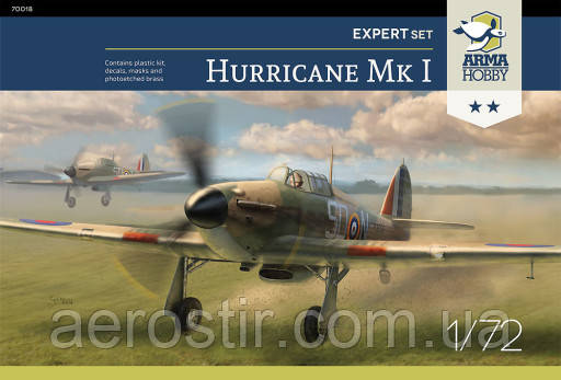 Hurricane Mk I Expert Set 1/72 Arma Hobby 70019