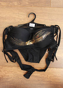 Оптом купальник жіночий 38-46р. №14-10 Чорний