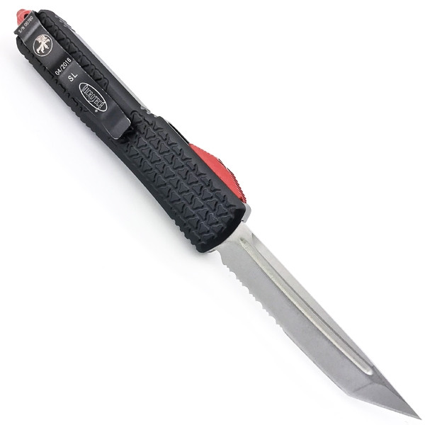 Ніж Microtech Ultratech Tanto Half Serrated Tri-Grip